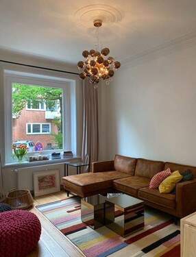 Beispiel Wohnzimmer - Etagenwohnung mit 66,00 m&sup2; in Hamburg Ottensen zum Kaufen