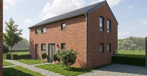 Hausansicht - Neubau: Einfamilienhaus mit KfW 40 QNG-Standard in erstklassiger Lage von Bad Zwischenahn!