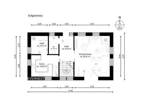 Erdgeschoss - 