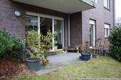 Ansicht Terrasse - 3 Zimmer Etagenwohnung zur Miete in Buxtehude