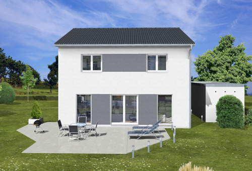 Frontansicht.png - Einfamilienhaus mit 123,00 m² in Altdorf bei Nürnberg zum Kaufen