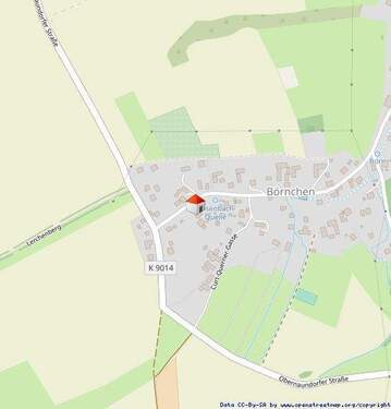 Lageplan - Grundstück zum Kaufen in Bannewitz / Börnchen