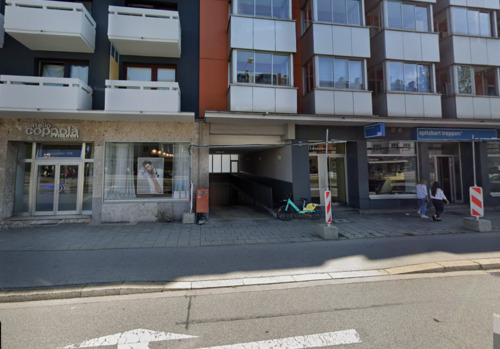 Aussenansicht - Tiefgaragen Stellplatz in der Leopoldstrasse 126