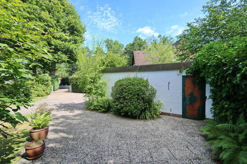 Garage Eingang seitlich - 