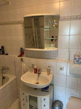 Badezimmer - Etagenwohnung mit 63,30 m&sup2; in Weil am Rhein zur Miete