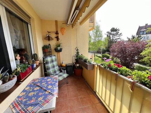 geflieste Südloggia - 