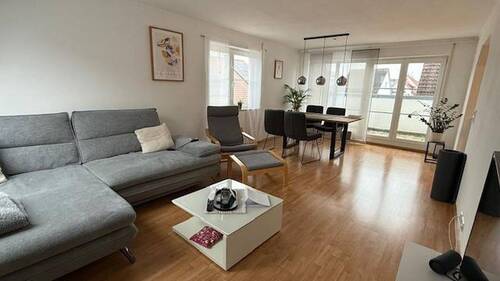 Wohn- und Essbereich - 2 Zimmer Etagenwohnung zum Kaufen in Kernen i.