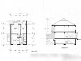 Grundriss OG + Querschnitt - 