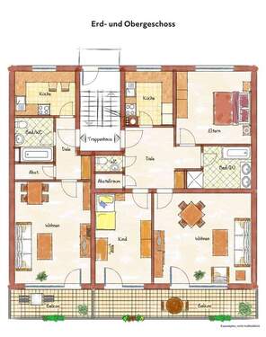 Erd-Obergeschoß - 