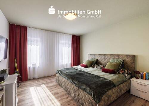 Schlafzimmer - 3 Zimmer Etagenwohnung in Münster