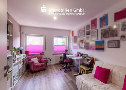 Schlafzimmer - Etagenwohnung mit 99,00 m&sup2; in Münster zum Kaufen