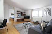 Wohnzimmer - Exklusive Dachgeschosswohnung mit Sonnenterrasse