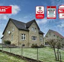 Bruchsteinhaus mit Scheune 2.081 m² Grundstück in unverbaubarer Randlage - Detmold Mosebeck