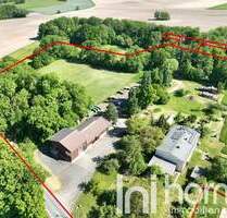 Landanwesen (2,9ha) mit großem Haus und Gewerbehalle - Liebschützberg Leckwitz