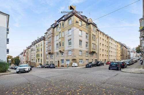Bild 1 - Altbau trifft Moderne - stylische 2,5-Zimmer-Wohnung mit Balkon im beliebten Stuttgarter Süden