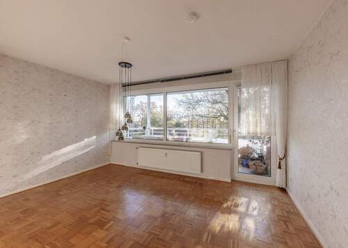 Wohnzimmer - Etagenwohnung mit 72,00 m&sup2; in Münster zum Kaufen