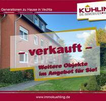 Lichtdurchflutete 2-Zimmerwohnung in zentraler ruhiger Lage - Dinklage