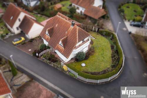 Ansicht von Oben - 6 Zimmer Einfamilienhaus zum Kaufen in Urspringen