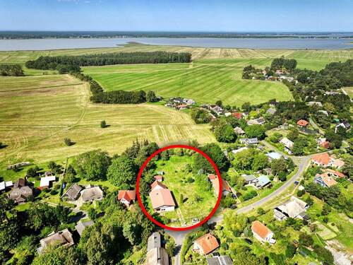 Luftbildaufnahme der Liegenschaft - Blickrichtung nach Norden - Grundstück in Fuhlendorf OT Michaelsdorf