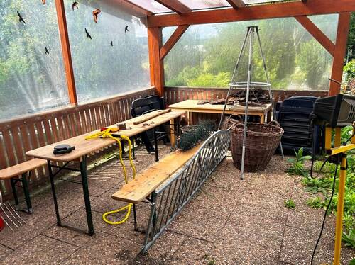 Überdachter Freisitz - 