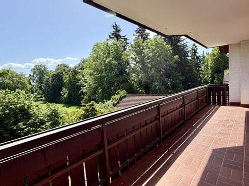 großer Ost-Balkon - 