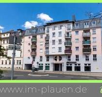 Balkon - Einbauküche - Aufzug - Weitblick | 2-Zimmer-Wohnung Plauen Seehaus