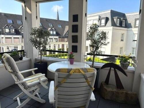 Balkon und Gartenblick - 