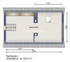 Brei-155-Grundriss Dachboden - 