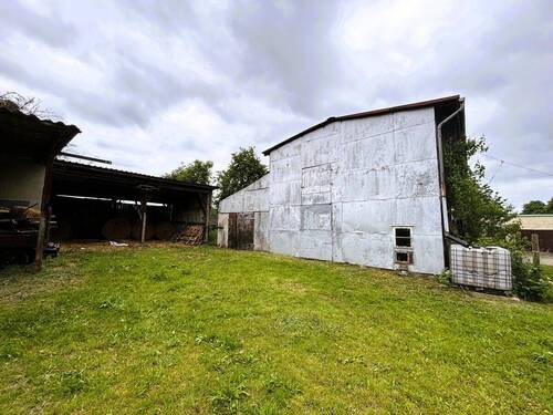 Giebelansicht Scheune - 