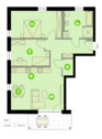 Grundriss 401 - 3 Zimmer Etagenwohnung in Weißenburg i. Bay.