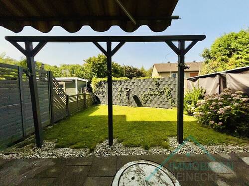 Blick in den Garten - Reihenmittelhaus mit 120,00 m&sup2; in Iserlohn zum Kaufen