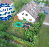 2 Familienhaus mit Garten, Pool, Keller und Garage - DG vermietet - in Reinheim!