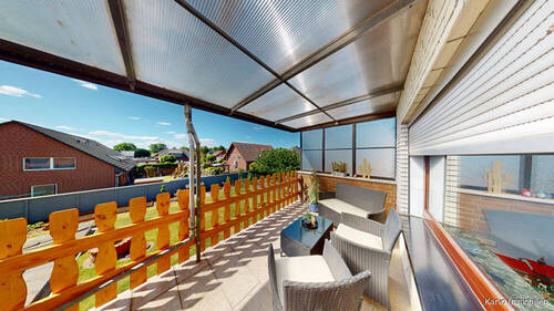 Balkon im Obergeschoss - 