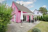 Terrasse - Gepflegte 5-Zi.-Ferienimmobilie oder Zweitwohnsitz mit Garten in RöbelMüritz