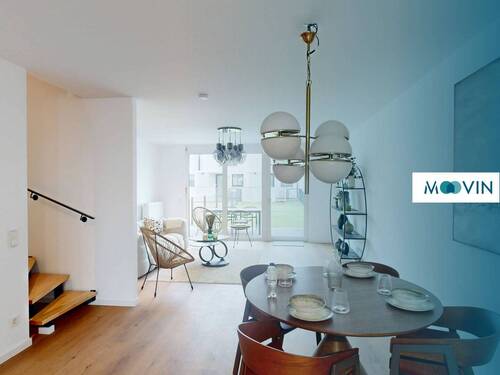 Ansicht I: Wohn- und Essbereich - **FAMILIEN AUFGEPASST: 5-Zimmer-Reihenmittelhaus mit EBK, TERRASSE, 2 BÄDERN uvm. im FinkenPark Geesthacht**