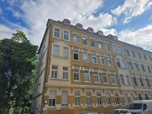 Hausansicht - Helle 2 Zimmer Wohnung in Leipzig - Plagwitz