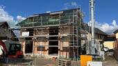 Baustelle 1.9. - Neubau-Doppelhaushälften auch als Ausbauhaus