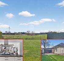 Gelegh! Lage, Lage! Bungalow mit Garg. und Terrasse auf großem Grundstück mit freiem Blick ins Grüne - Weener / Lüchtenborg Weenermoor