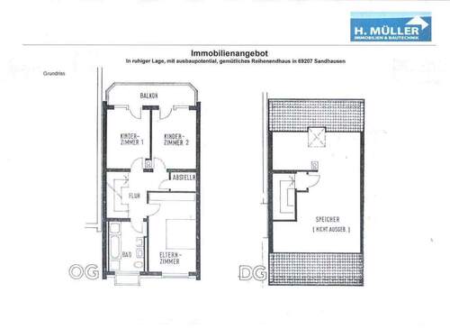 KG- DG.jpg - 5 Zimmer Reihenendhaus in Sandhausen