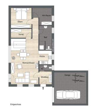 Umbauvorschlag Erdgeschoss - 