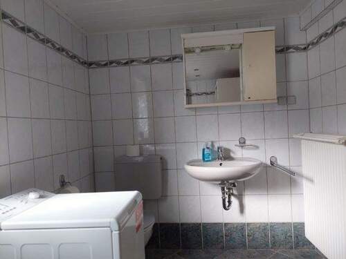 Waschmaschinenanschluss im Bad EG - 