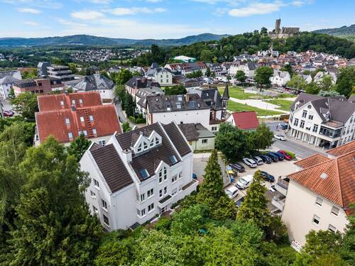 Außenansicht Luftbild / Burgblick - 