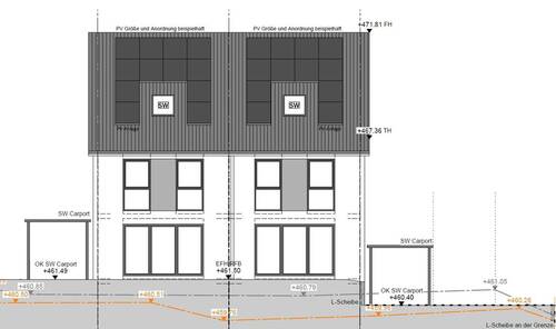 Terrassenseite - Ansicht - 