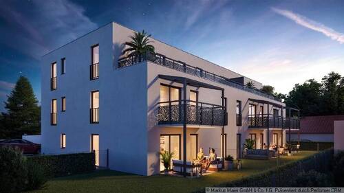 Außenansicht - Etagenwohnung mit 86,70 m&sup2; in Dorfen zum Kaufen