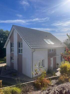 Eingangsbereich Rückseite - Mehrfamilienhaus, Wohnhaus in Friedewald