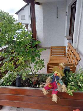 Gemütlicher Balkon. - 3 Zimmer Etagenwohnung zur Miete in Hainburg