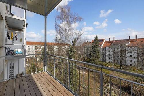 Balkon 3.OG - 3-Zi. WHG + Balkon + Aufzug+Garten