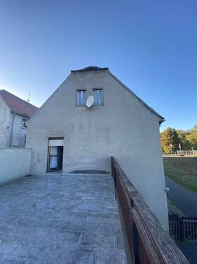 Blick vn Terrasse zum WZ - 