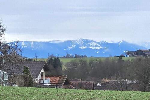 Blick aus der Wohnung - 