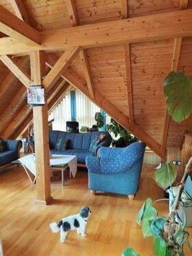Wohnbereich im Dachgeschoss mit ..... - 